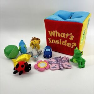 Lakeshore Learning 'What's Inside?' Soft Feely Box Sensory Infant Toddler Toy